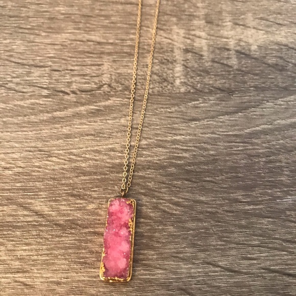 Rose Quartz Necklace - Picture 3 of 3
